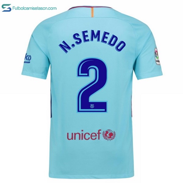 Camiseta Barcelona 2ª N.Semedo 2017/18